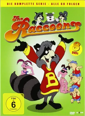 Produktbild von Raccoons,Die-Die Raccoons-Die Komplette Zeichentri