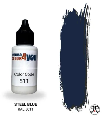 Produktbild von AC4Y Steel Blue - 30ml Airbrushfarbe - AirbrushColor4you 310511