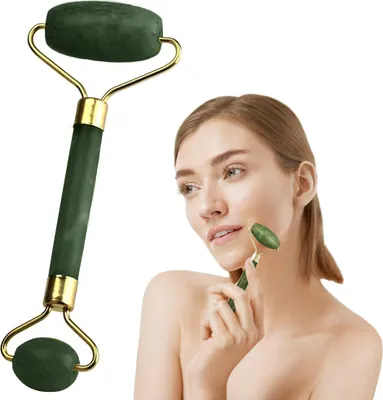 Image de Verk 15673 Rouleau de massage facial Jade ACTION