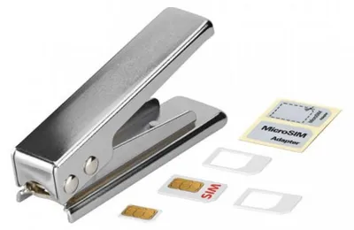Productafbeelding van Stansmachine voor SIM-kaarten, geschikt voor Micro-SIM kaarten, inclusief adapter