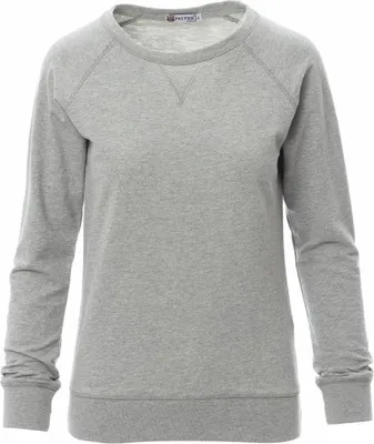 Produktbild von Damen Sweatshirt "MALIBU+LADY MELANGE" - Payper Grau Meliert XL