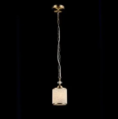 Produktbild von Casa Padrino Jugendstil Decken Hängelampe Antik Bronze 12 x H 25 cm Antik Stil - Möbel Lüster Leuchter Deckenleuchte Hängelampe