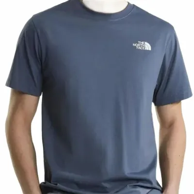 Image de The North Face M Evo Box Nse Reg Ss T Couleur Bleu