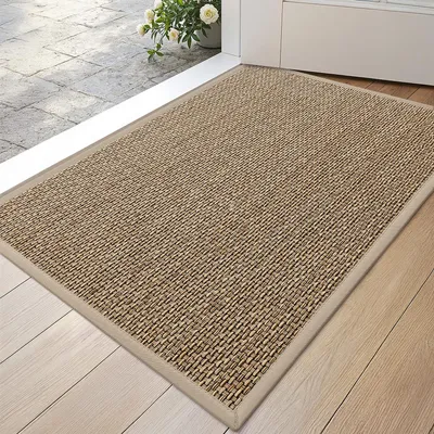 Schmutzfangmatte 60x90 cm, rutschfest, Beige