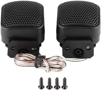 Immagine prodotto di Set di 2 altoparlanti per auto da 500 W, quadrati, piccoli, a 2 vie, per alti, per auto