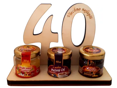 Obrázek produktu pro Dárkový stojan na dobroty ke 40