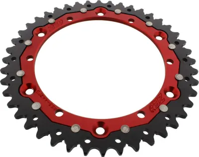 Obrázek produktu pro ZF 44 zubů rozteč 520 červená černá dvojitá řetězová kola pro Yamaha TT 600