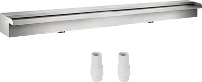 Produktbild von Schwalldusche Pool Wasserfall Poolfontäne 59,1x4,5x3,1 Poolbrunnen 1,3 Wasserfontäne 0,87 Dekoration Gartenteich