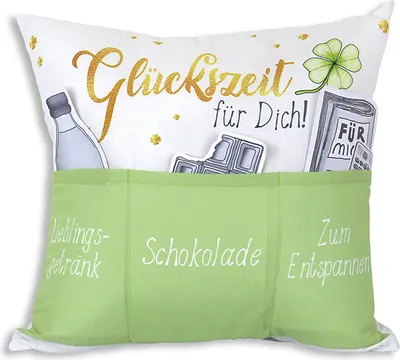 Produktbild von HERGO Sofahelden Kissen "Glückskissen"