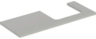 Produktbild von Geberit ONE Waschtischplatte, Ausschnitt rechts, 120x3x47 cm, 505.325.00.7
