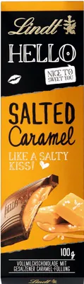 Produktbild von Lindt - HELLO - Salted Caramel Tafel 100g