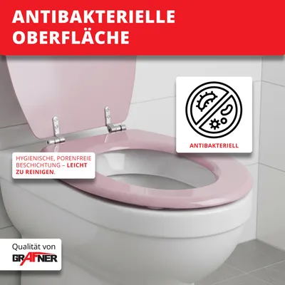 Produktbild von Grafner WC-Sitz mit Absenkautomatik in verschiedenen Designs : Dog Farbe: Dog