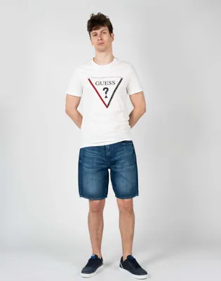 Zdjęcie produktu dla Guess Szorty "Rodeo" - M3GD27D4Z41 - Niebieski- Rozmiar: 34(EU)
