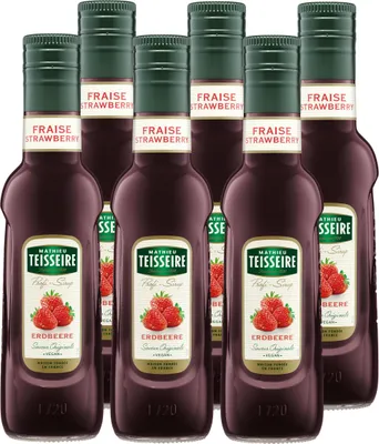 Produktbild von Mathieu Teisseire Getränke-Sirup Erdbeere 0,25L (6er Pack)