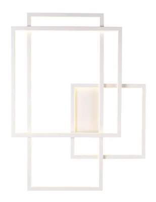 Zdjęcie produktu dla Lampa ścienna LED biała GEOMETRIC W0234 MaxLight