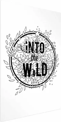 Produktbild von Posterpapier Poster - Into the Wild 21x30 cm Text m-C-0298-ao-a