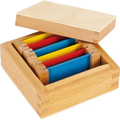 Zdjęcie produktu dla Eduplay Montessori Kolorowe płytki edukacyjne 3 pary