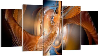 Produktbild von Bild auf Leinwand - Leinwandbild - Grafik konzept abstraktion - 160x85cm - Wand Bild - Wanddeko - Leinwanddruck - Bilder - Kunstdruck - Wanddekoration - Leinwand bilder - Wandkunst - EA160x85-2332