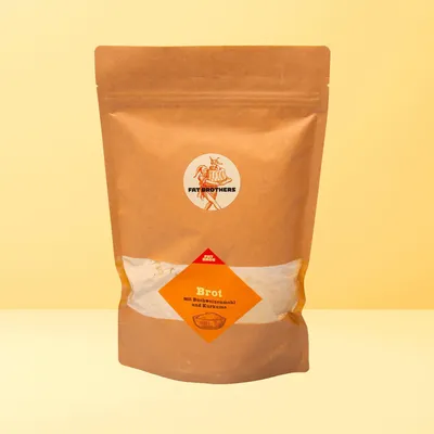 Produktbild von Brotzopf mit Buchweizenmehl und Kurkuma Backmischung