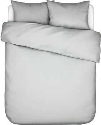 Produktbild von Essenza Satin Bettwäsche-Garnitur Minte  Farbe Grey Größe 200x200+2-80x80