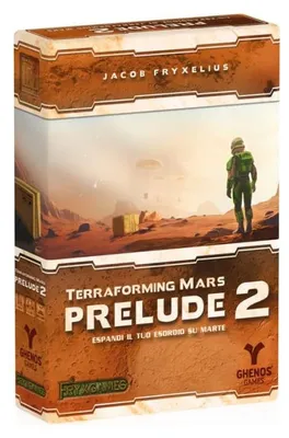 Produktbild von TERRAFORMING MARS - PRELUDE 2 (Italienische Ausgabe) – Brettspiel – Ghenos Games