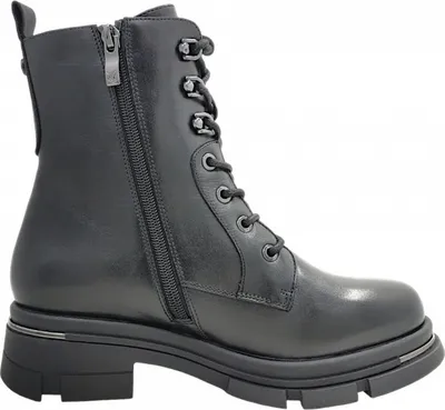 Imagen del producto de Caprice: Botas de cordones para mujer, color negro, para uso casual