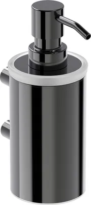 Obrázek produktu pro Mexen Loop dávkovač na mýdlo, černý chrom - 70A71058-73