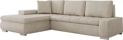 Produktbild von MIRJAN24 Ecksofa Orkan Mini Premium, Eckcouch mit Bettkasten und Schlaffunktion, L-Form Polsterecke (Farbe: Abriamo 03)