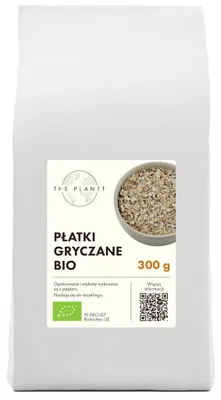 PŁATKI GRYCZANE BIO 300 g - THE PLANET
