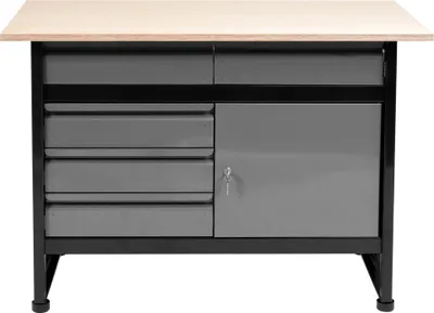 Image de Établi, table de travail 1160 x 600 x 840 mm