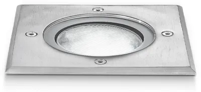 Immagine prodotto di Faretto da Incasso Calpestabile GES261 - Segnapasso a LED con Struttura in Alluminio e Cover in Acciaio Inox AISI 306, IP67 - Gealuce