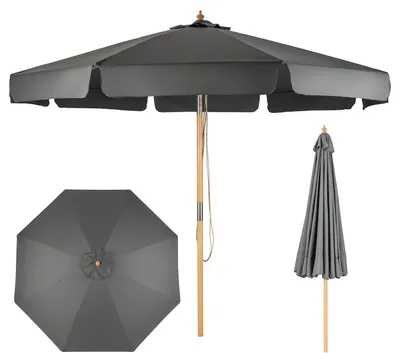 Produktbild von Sonnenschirm - Garten-Sonnenschirm - Balkonveranda-Schirm - Terrassen-Sonnenschirm - Markisen-Sonnenschirm - 300 cm