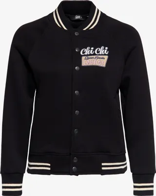 Produktbild von Queen Kerosin Chi Chi College Damen Jacke (Black/Pink,S)