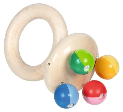 Immagine prodotto di Sonaglio giocattolo da afferrare arcobaleno