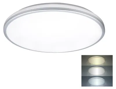 Immagine prodotto di Solight Illuminazione a LED con protezione dall'umidità, IP54, 24W, 2150lm, 3CCT, 38cm