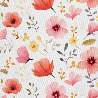 Image de OUTDOOR DECOSTOFFE OXFORD - Blumen - DX2384
