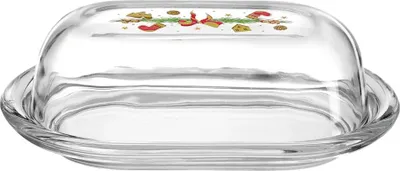 Produktbild von Ritzenhoff und Breker Holly Butterdose 20x13cm mit Weihnachtsmotiven