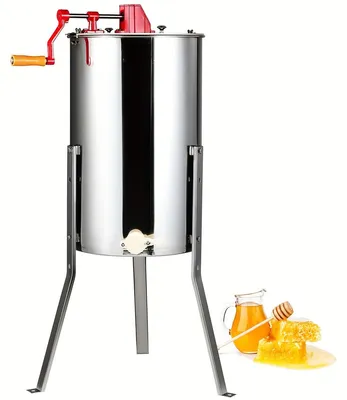 Productafbeelding van Honingcentrifuge - Honingextractor - Honingslinger - Honingspinner - Bijenwasspinner - Roestvrij Staal
