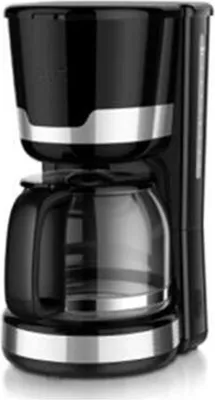 Produktbild von DYNAMIC24 613-401032 Filterkaffeemaschine, Kunststoffgehäuse, Glaskanne, 12 Tassen