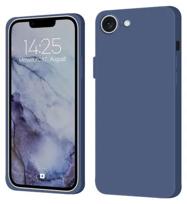 Produktbild von Hülle für Apple iPhone 17e Case Cover Bumper Smartphone Softgrip Schutzhülle Farbe: Lavendelblau