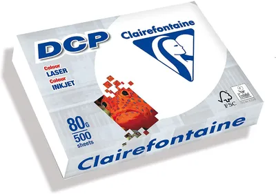 Produktbild von Clairefontaine DCP 1800C digital color printing 80g/m² DIN-A4 500 Blatt weiß