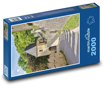 Produktbild von martinpuzzle - Puzzle 2000 Teile - Schloss - Tor