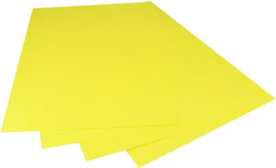 Immagine prodotto di HAPPY COLOR 4 pezzi di cartoncino A4 Carta toner 170g, giallo 10
