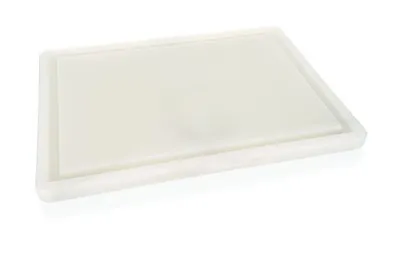 Produktbild von Schneidebrett mit Saftrille 39 x 29,5 x 2cm Küchenbrett Polyethylen Servierbrett