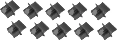 Immagine prodotto di shiverpeaks BS08-01021-10 shiverpeaks Staubschutz für RJ45 Kupplungen, schwarz