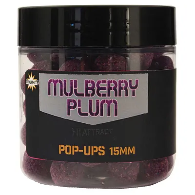 Produktbild von Dynamite Baits Hi-attract Mulbery Plum Pop Ups 15 mm