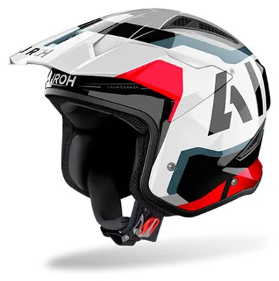 Image de Casque jet Airoh Trr Ii Jupiter blanc M blanc M