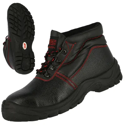 Produktbild von NITRAS BASIC STEP MID S3 Sicherheitsschuhe hoch schwarz Gr. 48