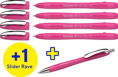 Produktbild von Schneider Schreibgeräte Slider Memo Kugelschreiber pink