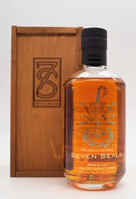 Immagine prodotto di Seven Seals The Age of Scorpio Whisky Schweiz 0,7l, alc. 49,7 Vol